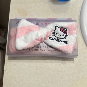 crème hello kitty headband